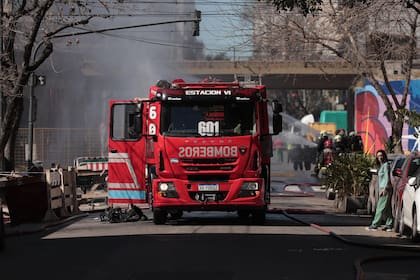 Fuga de gas en Juan B. Justo y Paraguay