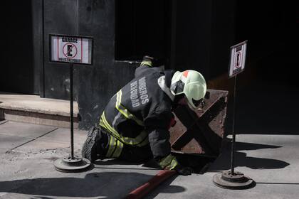 Fuga de gas en Juan B. Justo y Paraguay