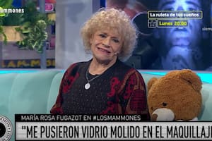 La cruel anécdota de María Rosa Fugazot: le pusieron vidrio molido en el maquillaje y se vengó