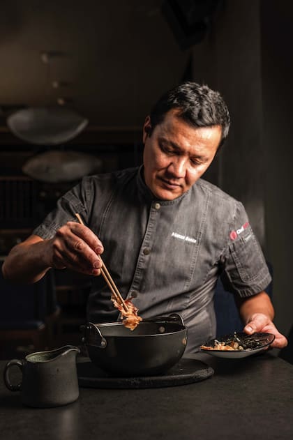 El Itamae Marcos Baeza lidera la cocina