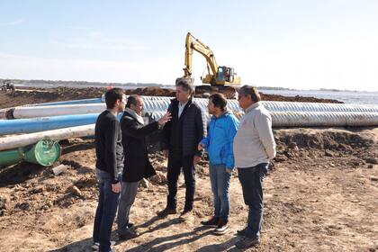 Funcionarios se presentaron en las zonas afectadas por las inundaciones