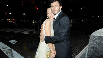 Pampita y Pico, protagonistas de la alfombra roja