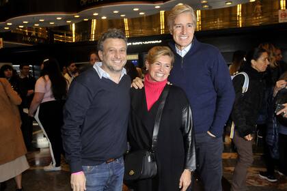 Leandro Cahn, directivo de Fundación Huésped, feliz con el show