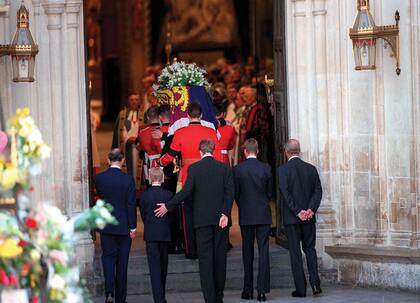 Funeral de la princesa Diana.