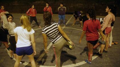 Fútbol femenino en la villa 31