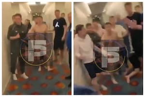 Futbolistas ucranianos y rusos se trenzaron a los golpes en un hotel