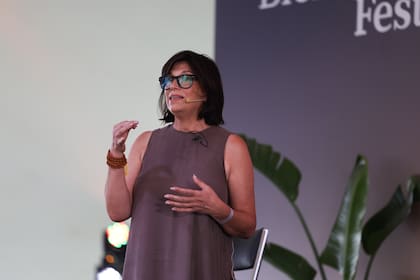 Gabi Piccoli mezclo una experiencia de charla con micro ejercicios