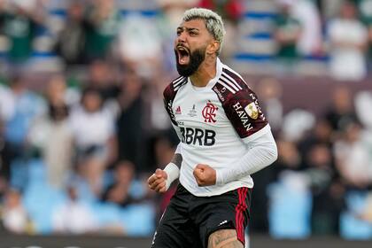 Gabigol convirtió el 1-1 para Flamengo