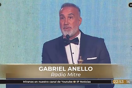 Gabriel Anello, mejor relator deportivo de 2021