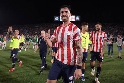 Gabriel Ávalos, delantero de Independiente, es la principal referencia de ataque de Paraguay