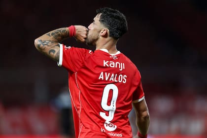 Gabriel Avalos es la carta de gol de Independiente y viene de anotar en el clásico de Avellaneda