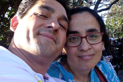 Gabriel Cáceres y María Daniela Carco