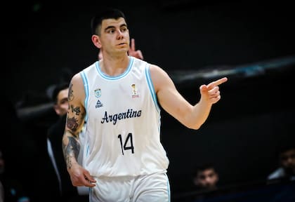 Gabriel Deck es una de las figuras que tiene la actual selección argentina