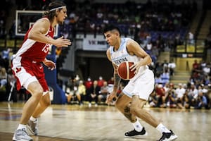 Gabriel Deck regresó a la selección argentina para la presente ventana y tuvo acción en el partido ante Canadá