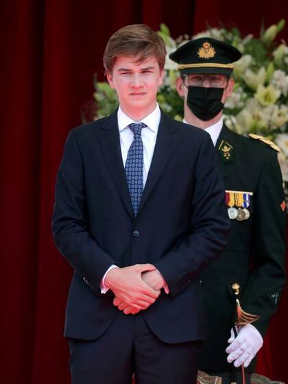 Gabriel es el hijo mayor de los reyes Felipe y Matilde de Bélgica