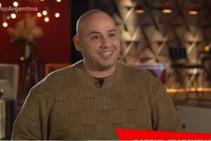 Gabriel Franchelli se robó todas las miradas en el certamen (Captura: @LaVozArgentina)