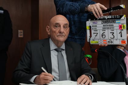 Gabriel Goity en la piel de Matías Zambrano, el ambivalente personaje de El Encargado