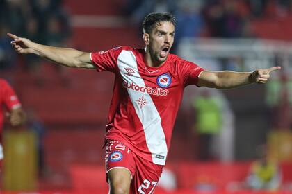 Gabriel Hauche, figura de Argentinos Juniors. El equipo del presidente de la Nación, clasificado a la Libertadores 2021