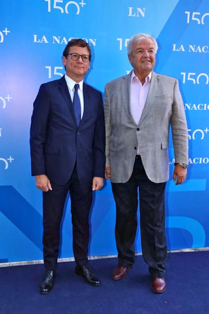Gabriel Martino de HSBC y Luis Betnaza, de Techint
