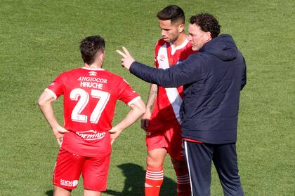 Gabriel Milito, entrenador de Argentinos Juniors