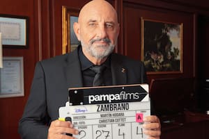 Puma Goity celebró el anuncio oficial de su propia serie, Zambrano, un spin-off de El encargado