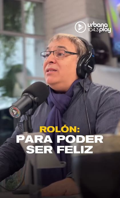 Gabriel Rolón: "El engaño que ha construido de él se siente más o menos feliz, pero si supiera quién es, no lo sería"