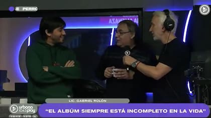 Gabriel Rolón y una analogía sobre las figuritas del Mundial que sorprendió a todos (Foto: Captura)