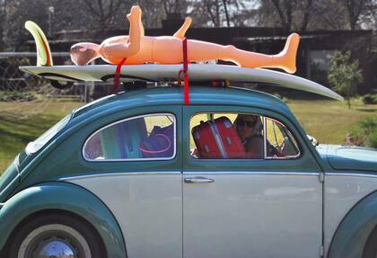 Gabriel se va a la playa