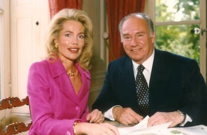 Gabriel Thyssen se casó con el cuarto Aga Khan (Getty Images)