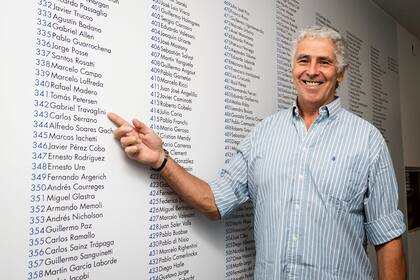 Gabriel Travaglini y un número mágico en la lista: fue el jugador 342 de los Pumas en la historia