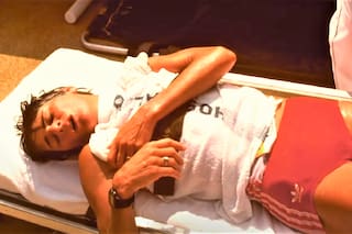 La maratonista que estuvo al borde de la muerte, conmovió al mundo e hizo llorar al esposo