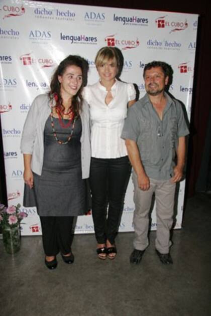 Gabriela Bianco, Araceli González y Jroge Viodetti