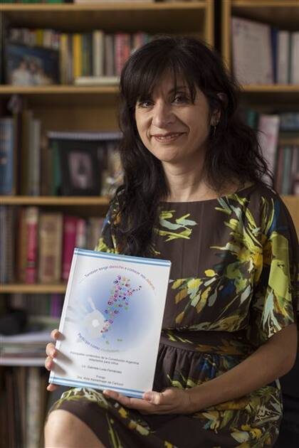 Gabriela Fernández, la autora del proyecto