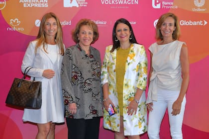 gabriela goldszer (Ocampo Propiedades), Annie Millet, Alejandra Covelo y María Laura Tramezani