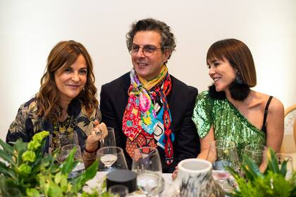 Gabriela Rodriguez, Gustavo Travieso y Paula D'Elia