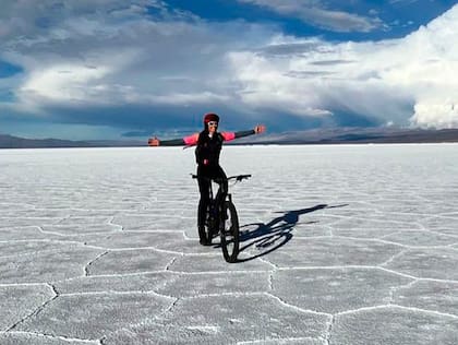 Gabriela Sabatini compartió postales de su estadía en Jujuy