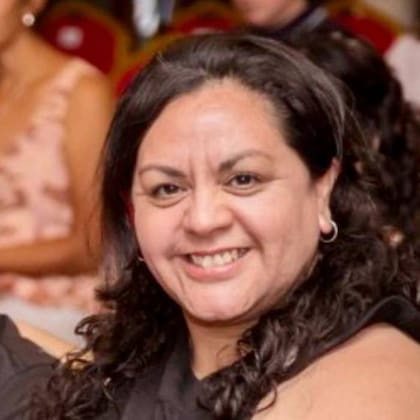 Gabriela Sánchez, guía del Eden Hotel, que relató para LA NACION la historia de ese mítico establecimiento cordobés