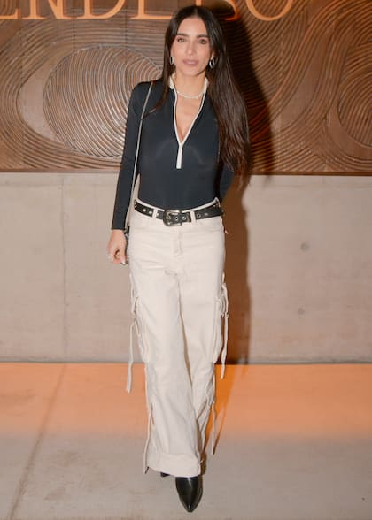 Gabriela Sari, separada de “Rulo” Schijman desde hace unos meses, en blanco y negro