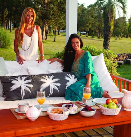 Gabriela y Milagros comparten con sus respectivos maridos una rutina de gimnasia diaria