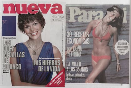 Gachi Ferrari comenzó su carrera como modelo y se convirtió en los 80, rápidamente, en chica de tapa