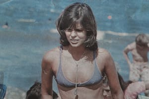 Gachi Ferrari, en sus años de modelo publicitaria