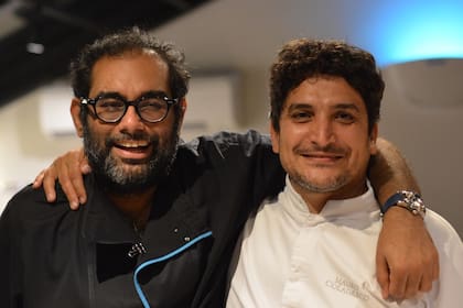 Gaggan Anand y Mauro Colagreco