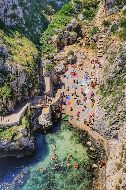 Gagliano del Capo, para nadar en las aguas tranquilas de Salento