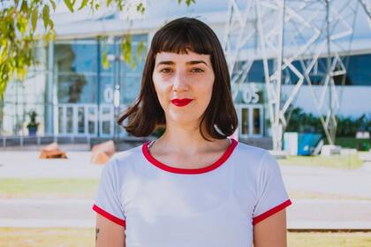 Gala Lucía González, del equipo de Intercambios Transorgánicos de la Universidad de Tres de Febrero