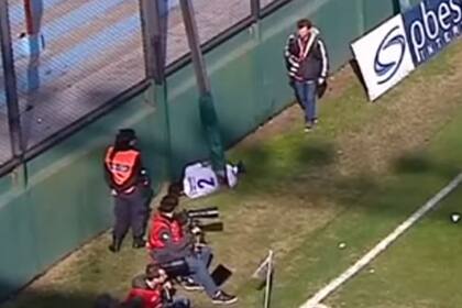 Galeano, dolorido por el impacto