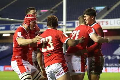 Gales, en el último Seis Naciones que se disputó en febrero pasado