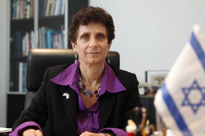 Galit Ronen. La embajadora de Israel en la Argentina cuestionó el cepo para exportar