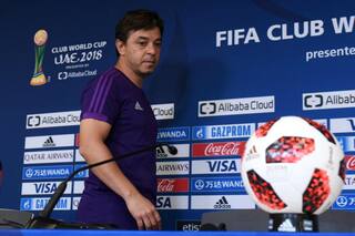 Gallardo, antes del debut en el Mundial de Clubes: "Es un privilegio estar acá"