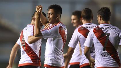 Gallardo bancó a Gonzalo Martínez y el Pity respondió con creces