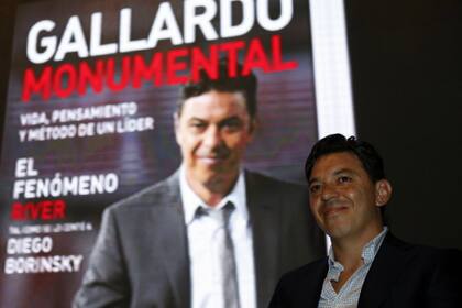 Gallardo, en la presentación del libro acerca de su biografía
